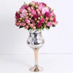 Lavish Pink Centerpiece JuneFlowers.com