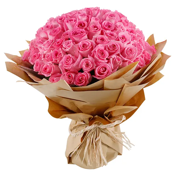 Pink flower bouquets discount