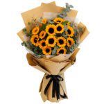 Send/Buy Bouquet of Sunflower in Bangalore | Juneflowers.com