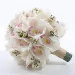 White Bridal Bouquet JuneFlowers.com