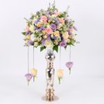 Lavish Pastel Centerpiece JuneFlowers.com