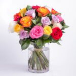 Lovely Mix Roses JuneFlowers.com