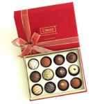 12 EXCLUSIVE BELGIAN & SWISS CHOCOLATE BOX JuneFlowers.com