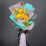 Hot Yellow | Order Gerbera Flower in India | JuneFlowers.com