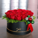 box of red roses christmas gifts