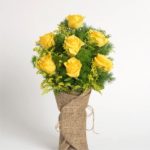 Send Now yellow roses Bouquet | Online Flower Delivery in Bangalore | JuneFlowers.com