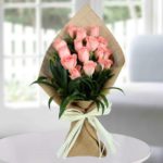 Sweet Pink Rose Bunch | Juneflowers.com