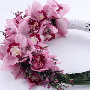 Bridal Bouquet - Cymbidium | Juneflower.com