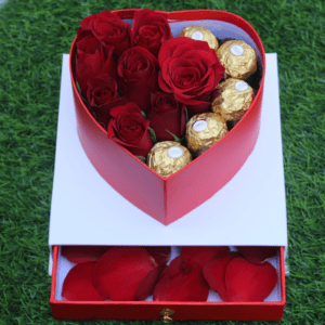 Sweet Heart - Order Valentines day heart flowers -Juneflowers.com