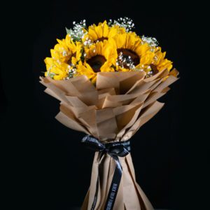 Elite Sunflower Bouquet - Order sunflower bouquet online